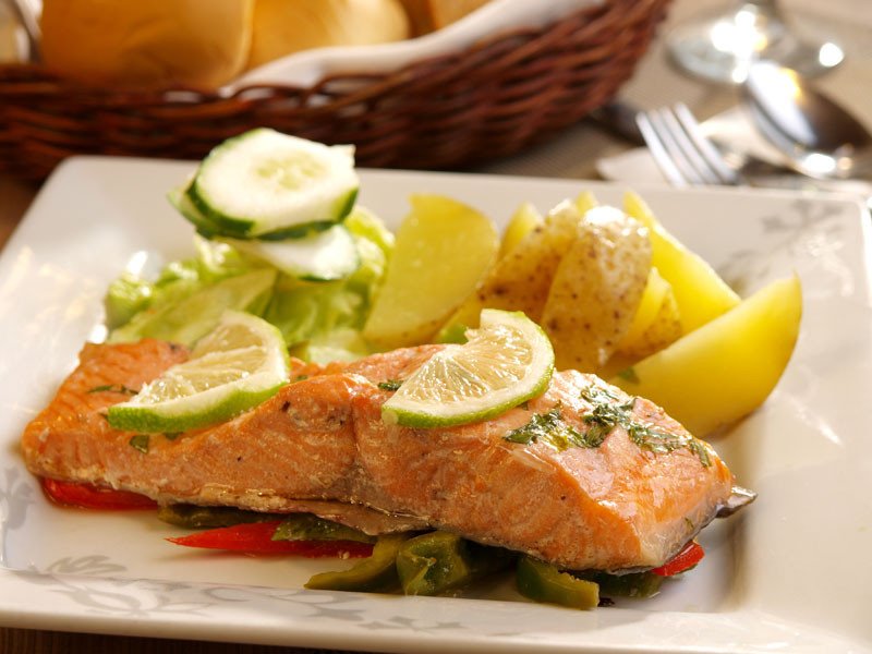 Salmon En Papillote